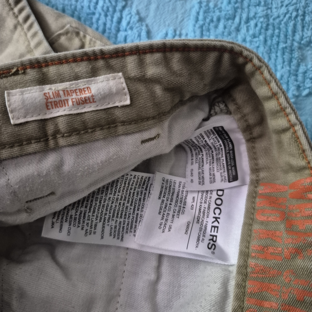 Dockers Slim Tapered Khaki Pants